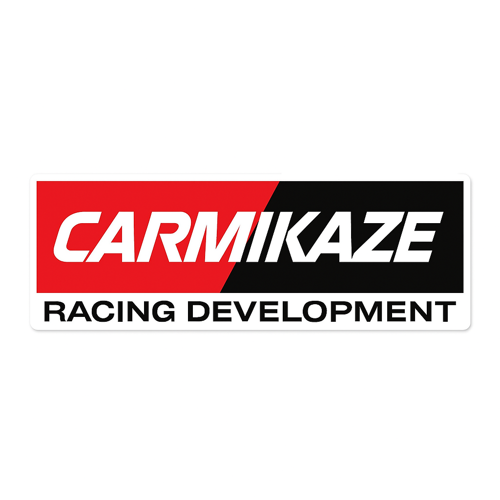 Racing Development Parody Sticker | Carmikaze™