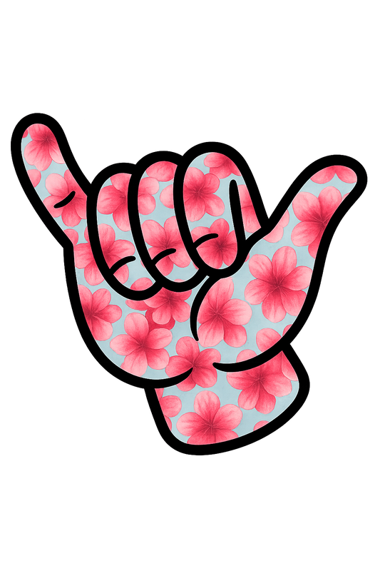 Shaka Series™ — Sakura Blossom | Carmikaze™ Sticker